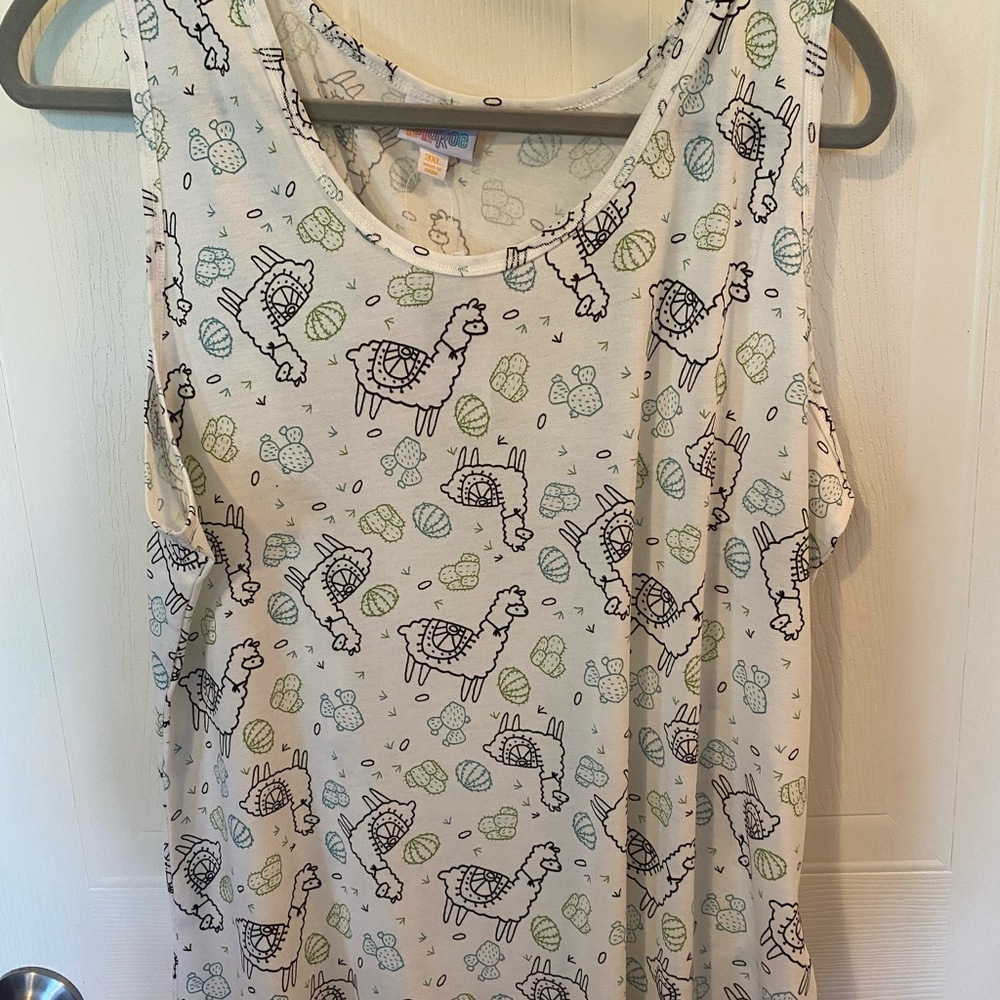 LuLaRoe Llama Tank Top